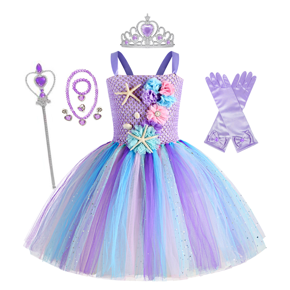 Girls Mermaid Tutu Dress Under - مراجعة Baby Tutu Skirt وسعره