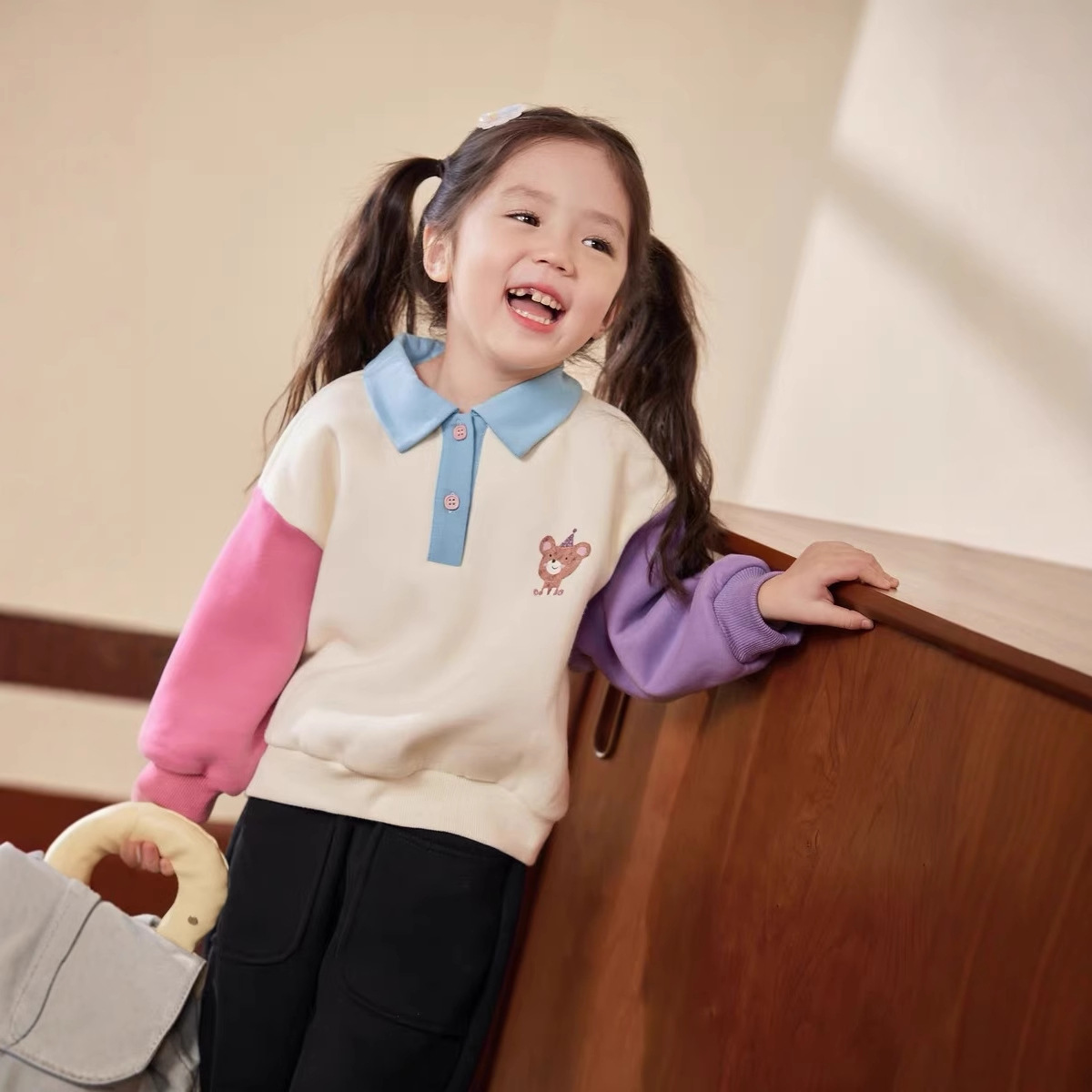 Cream Home Clothing Baby Polo  - مراجعة Baby Clothing Winter وسعره