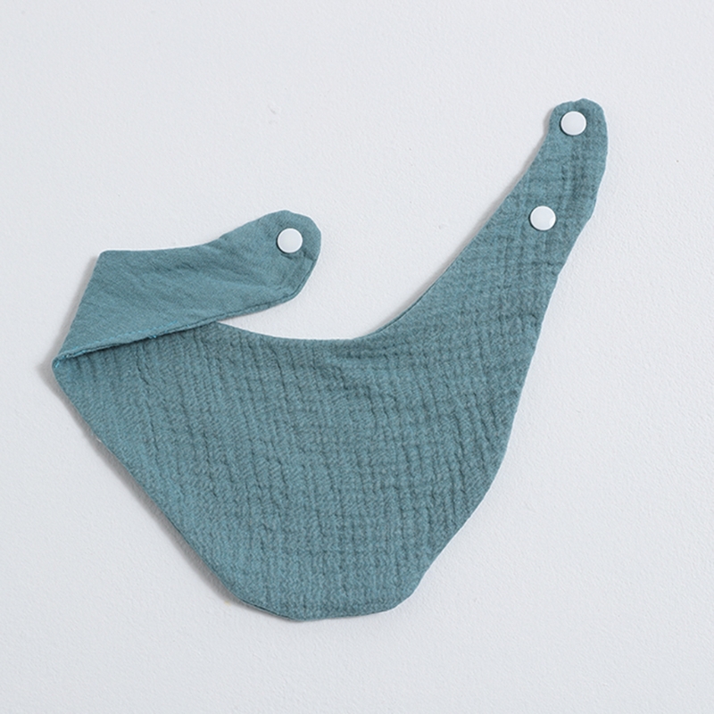 1pc Cotton Gauze Baby Bibs Adj - مراجعة Baby Clothing Fabric وسعره