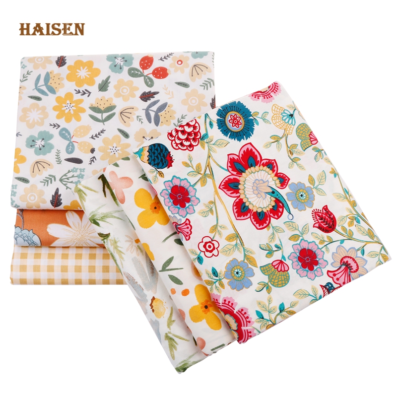 6pcs 40x50cm Cotton Twill Patc - مراجعة Baby Clothing Organic Cotton وسعره