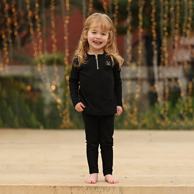 Summer black ribbed family mat - مراجعة Baby Clothing Sets Boy وسعره