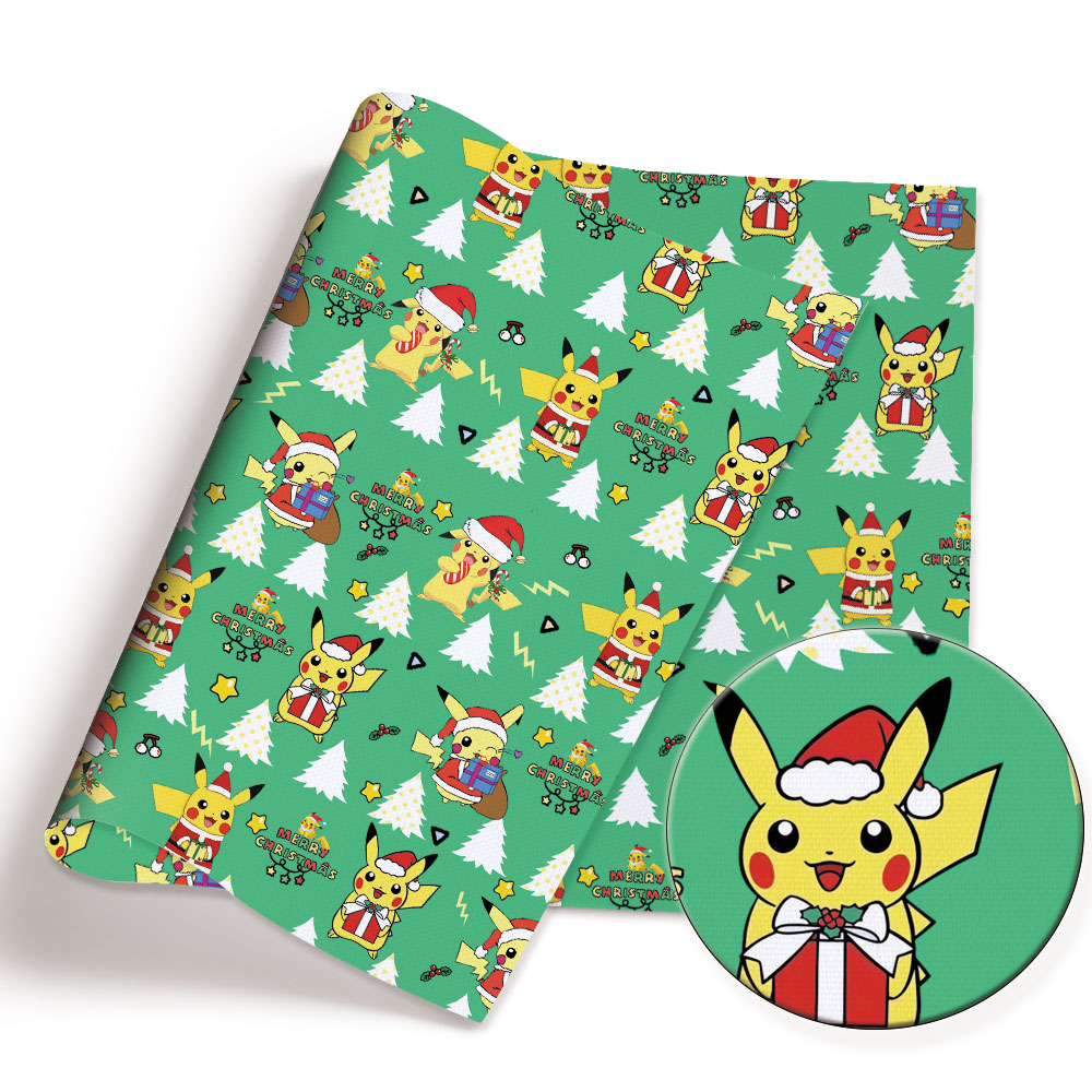 Pokemon Cartoon Fabric140*50cm - مراجعة Baby Clothing Fabric وسعره