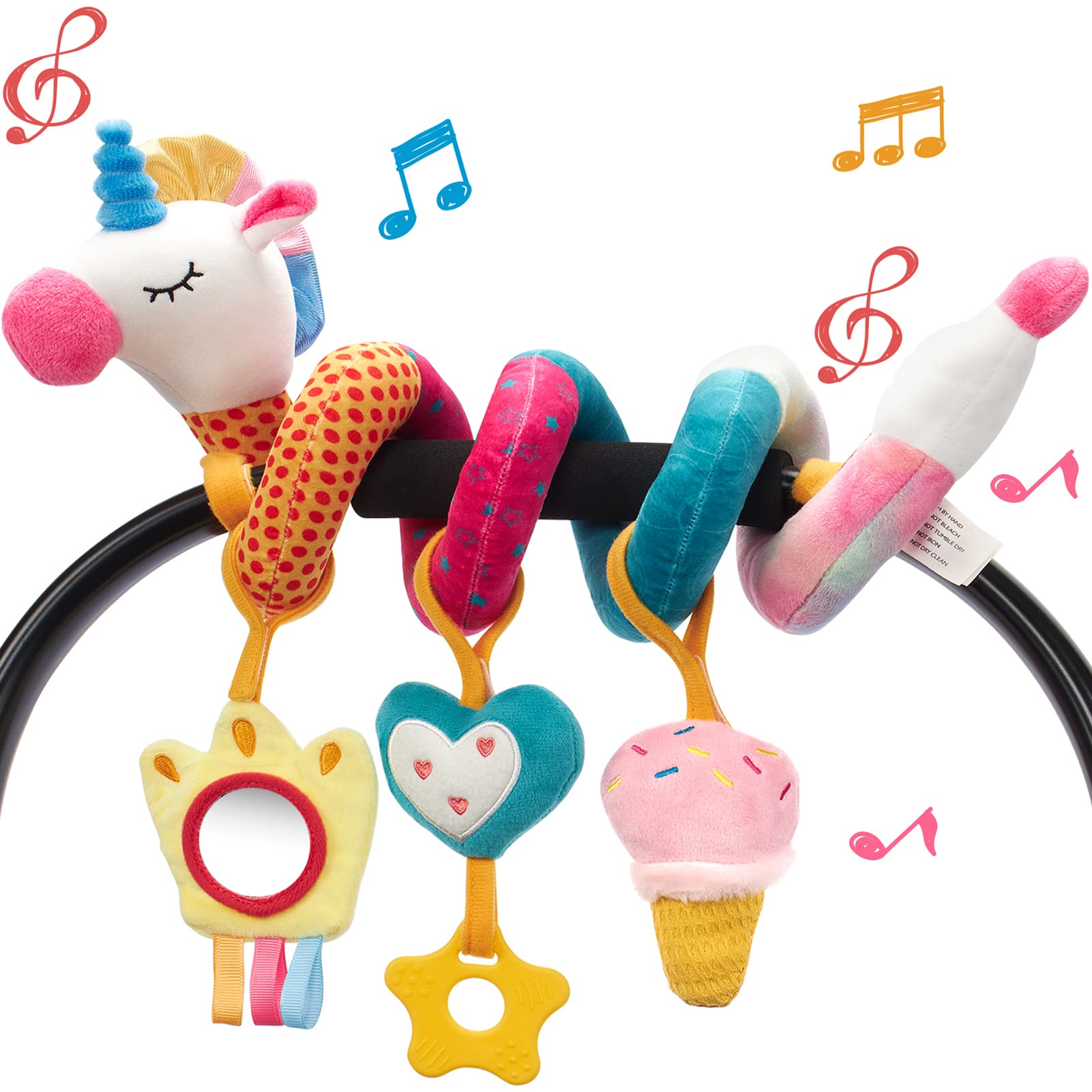 Car Seat Toys for Babies Rattl - مراجعة Baby Clothing Gift Set وسعره
