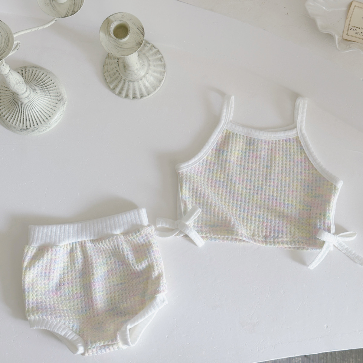 2Pcs/set Summer New Baby Girls - مراجعة Baby Clothing Types وسعره