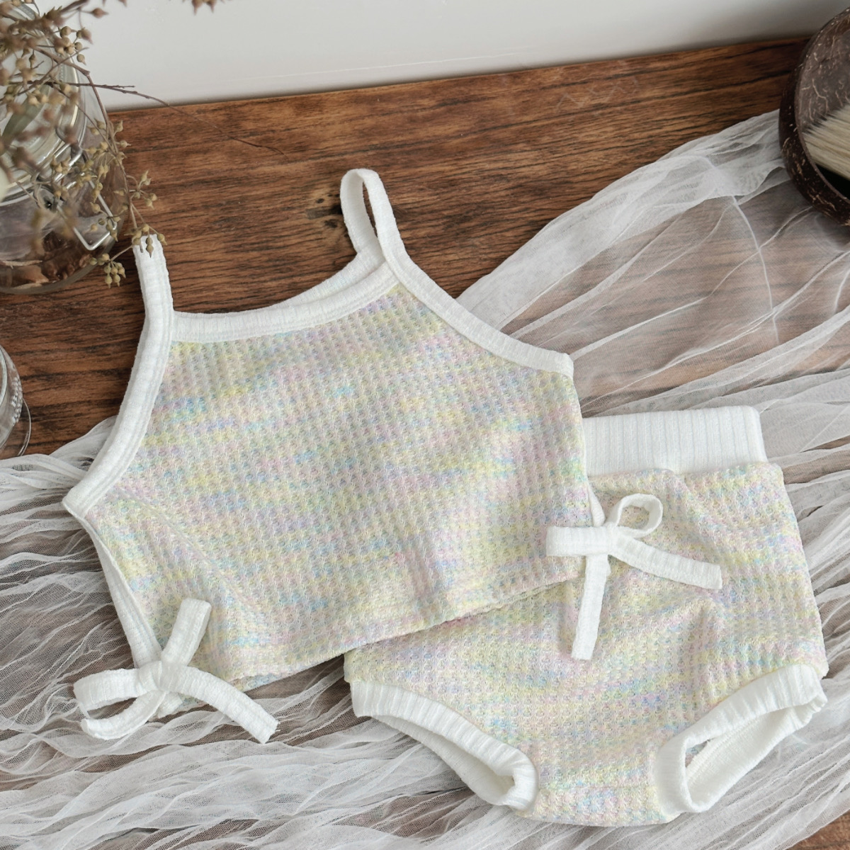 2Pcs/set Summer New Baby Girls - مراجعة Baby Clothing Types وسعره