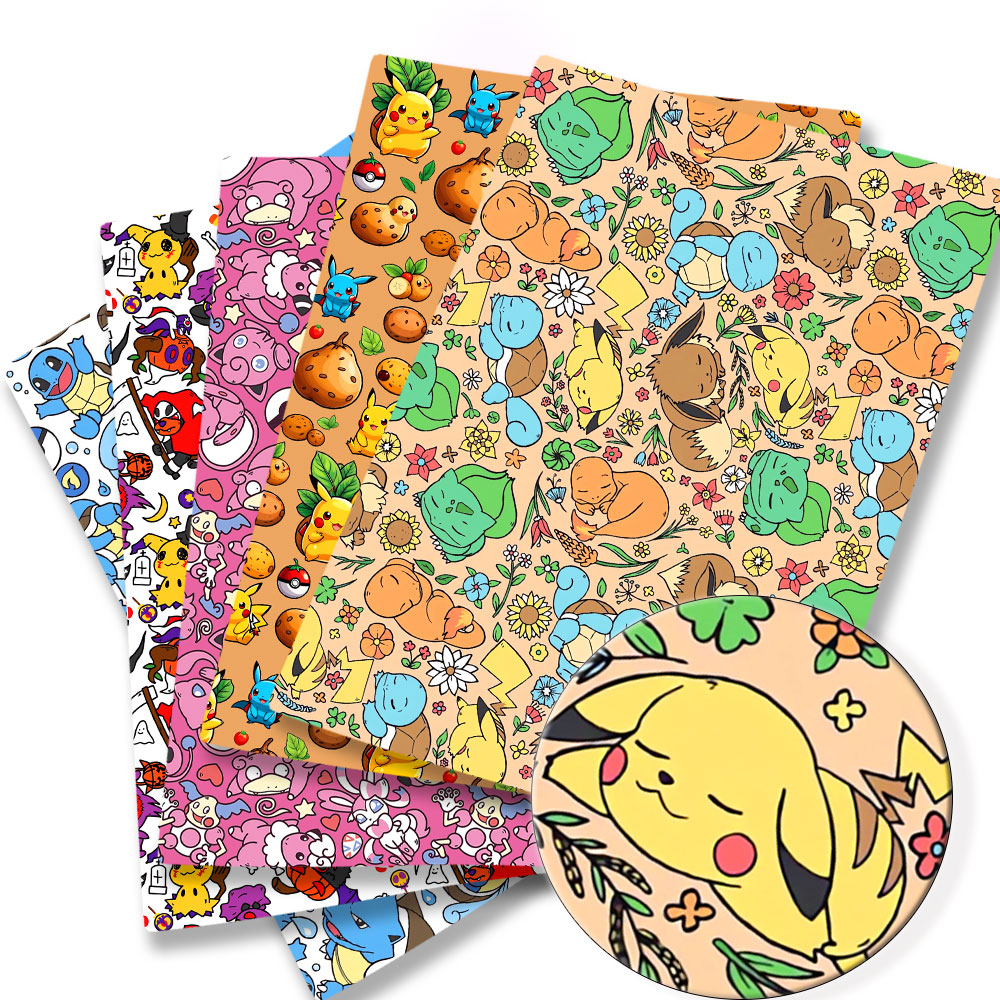 Pokemon Cartoon Fabric140*50cm - مراجعة Baby Clothing 1 Year Old وسعره