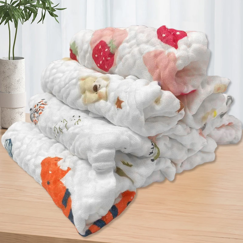 5pcs Baby Muslin Washcloths Bu - مراجعة Baby Clothing Fabric وسعره