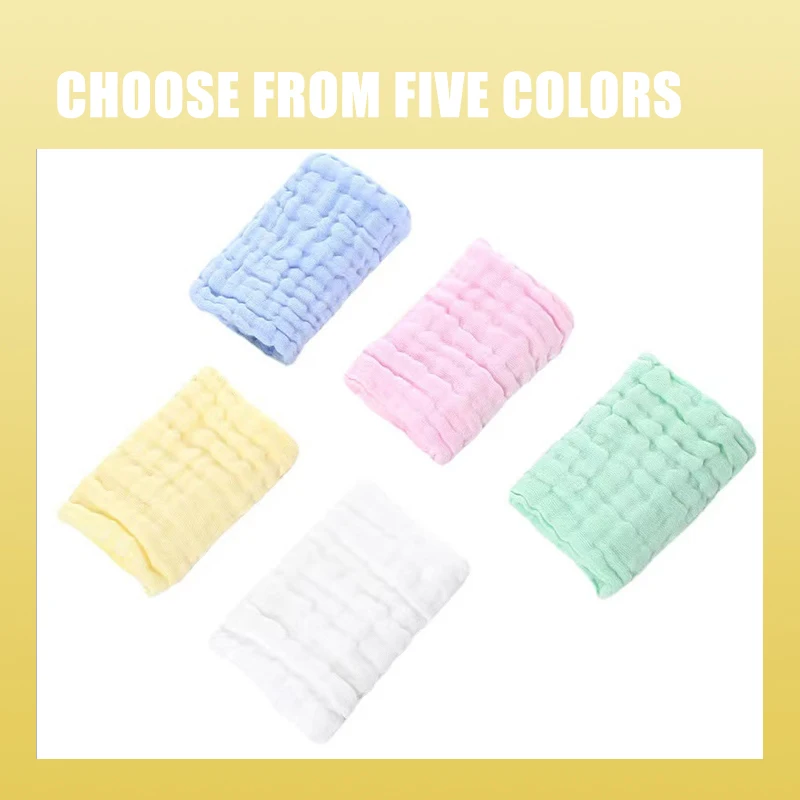 5pcs Baby Muslin Washcloths Bu - مراجعة Baby Clothing Fabric وسعره