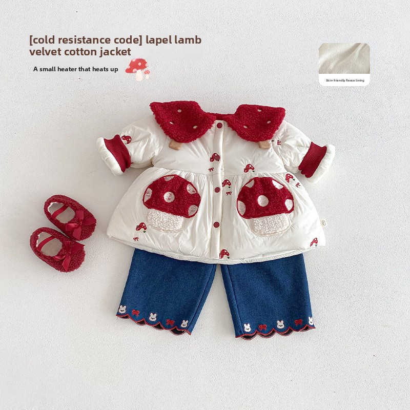 Girls' Western New Year's Clot - مراجعة Baby Clothing Winter وسعره